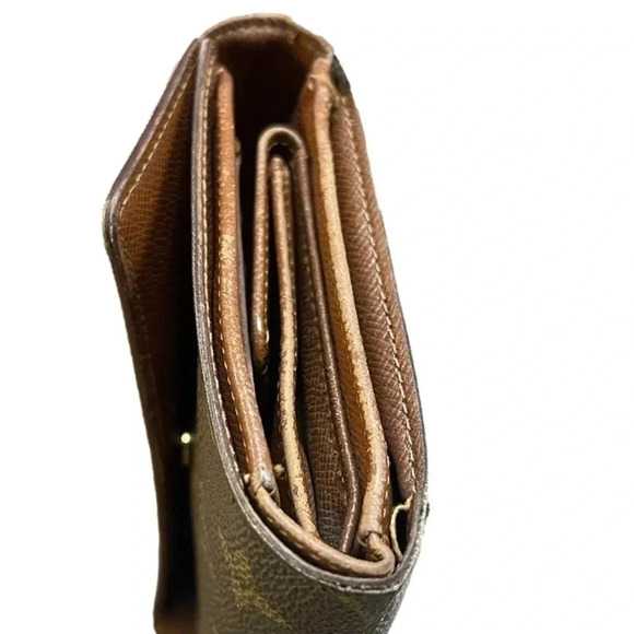 #194 Louis Vuitton Porte Tresor Monogram Trifold Wallet - Picture 15 of 16